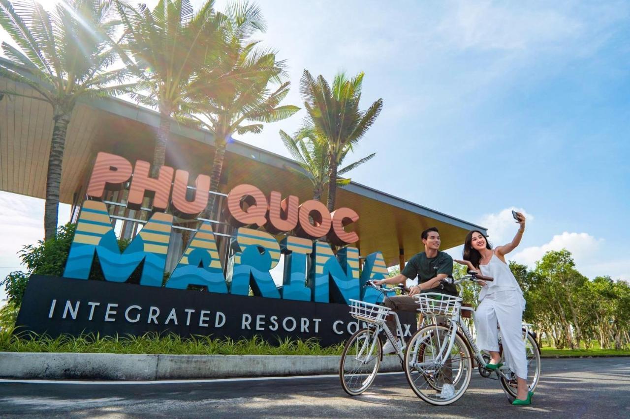 Marina Resort Waterfront Minh Phu Quoc Beach Swimming Pool Exterior photo